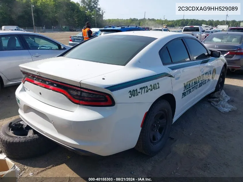 2C3CDXAG9HH529089 2017 Dodge Charger Police