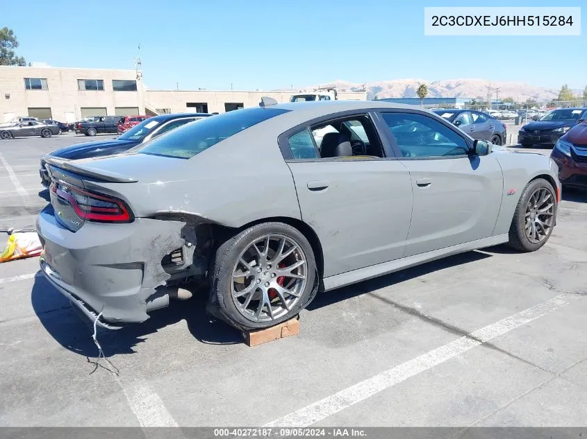 2C3CDXEJ6HH515284 2017 Dodge Charger Srt 392 Rwd