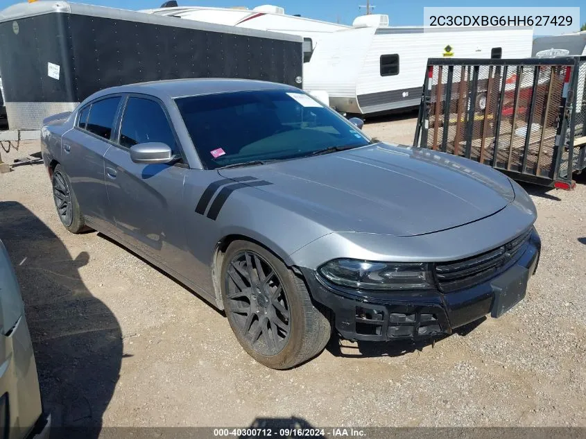 2017 Dodge Charger Se Rwd VIN: 2C3CDXBG6HH627429 Lot: 40300712