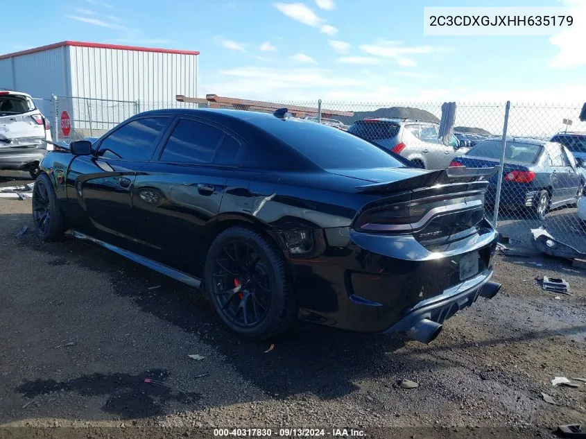 2C3CDXGJXHH635179 2017 Dodge Charger R/T Scat Pack