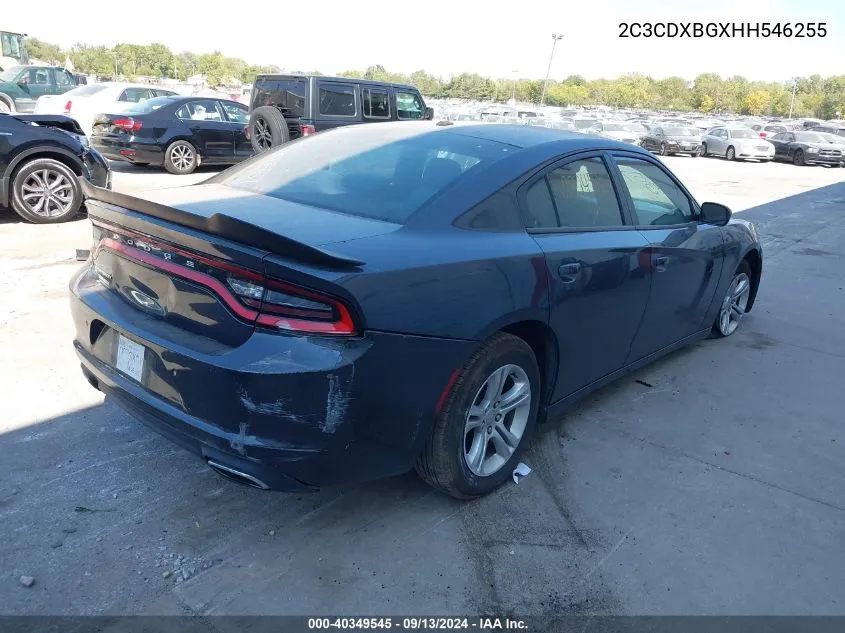 2C3CDXBGXHH546255 2017 Dodge Charger Se Rwd