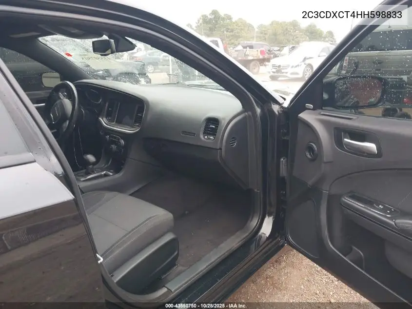 2C3CDXCT4HH598833 2017 Dodge Charger R/T Rwd
