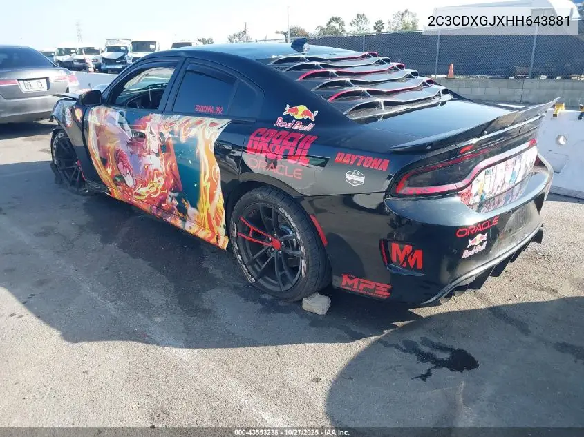 2C3CDXGJXHH643881 2017 Dodge Charger Daytona 392 Rwd