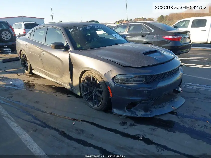 2C3CDXGJ3HH532752 2017 Dodge Charger Daytona 392 Rwd