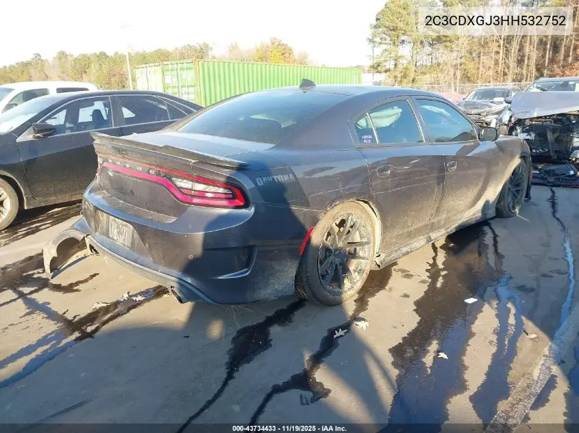 2C3CDXGJ3HH532752 2017 Dodge Charger Daytona 392 Rwd