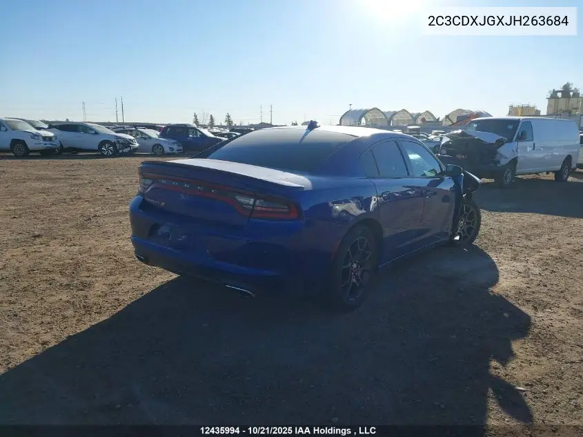 2C3CDXJGXJH263684 2018 Dodge Charger Gt