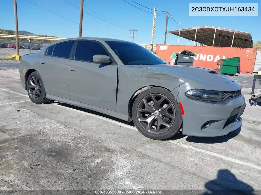 2C3CDXCTXJH163434 2018 Dodge Charger R/T Rwd