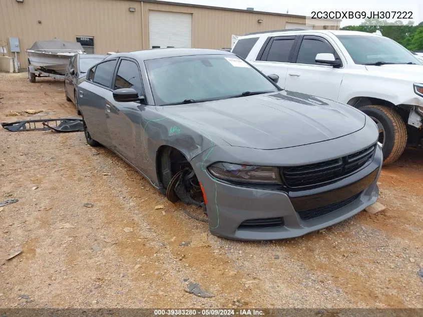 2018 Dodge Charger Sxt Rwd VIN: 2C3CDXBG9JH307222 Lot: 39383280