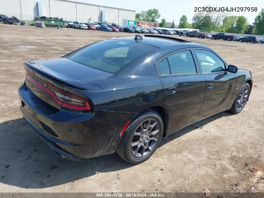 2018 Dodge Charger Gt Awd VIN: 2C3CDXJG4JH297958 Lot: 39419736