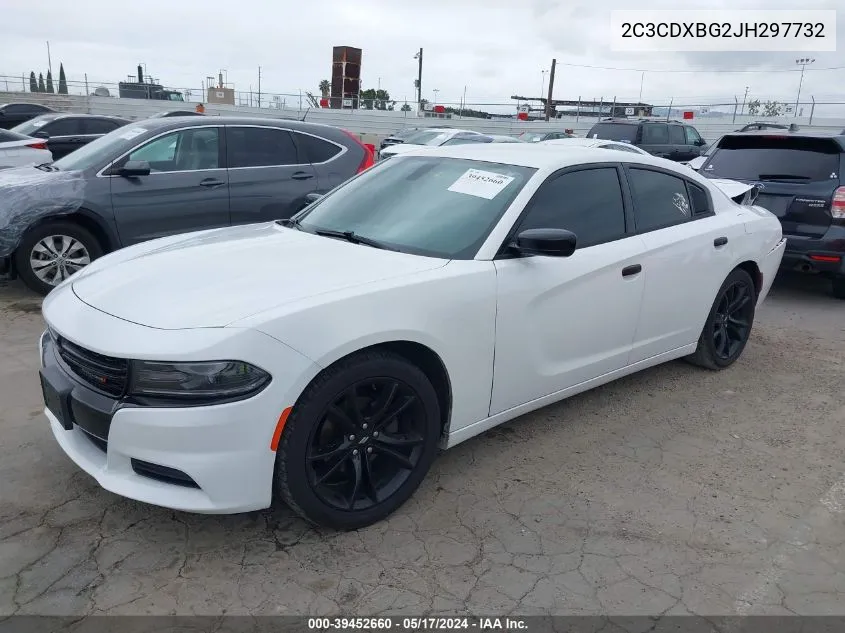 2C3CDXBG2JH297732 2018 Dodge Charger Sxt Rwd