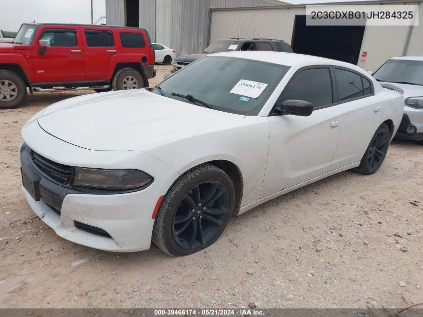 2018 Dodge Charger Sxt Rwd VIN: 2C3CDXBG1JH284325 Lot: 39466174