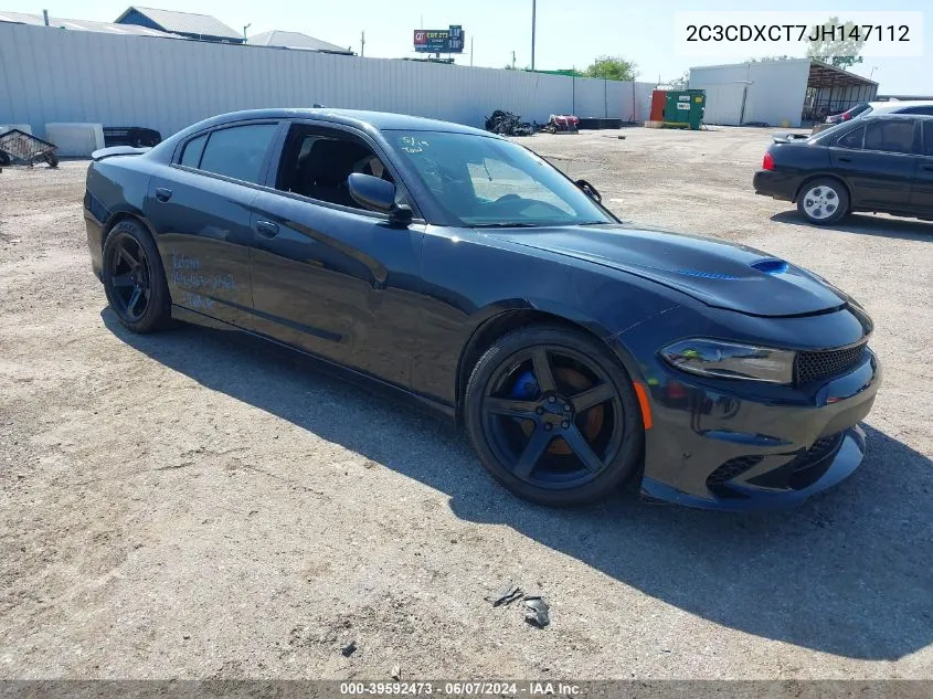 2C3CDXCT7JH147112 2018 Dodge Charger R/T Rwd