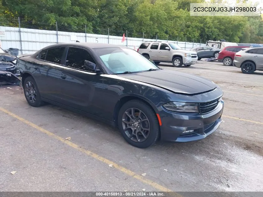 2C3CDXJG3JH298003 2018 Dodge Charger Gt