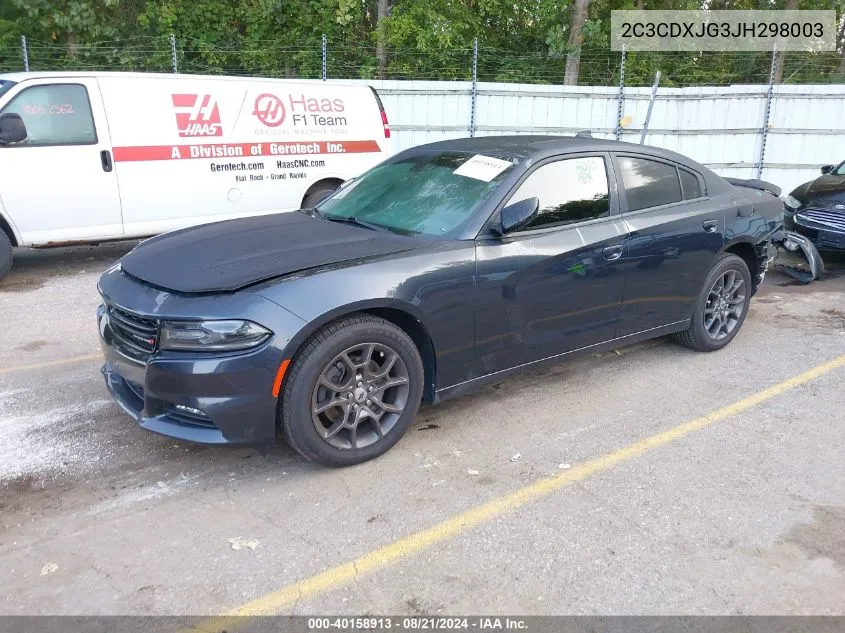 2C3CDXJG3JH298003 2018 Dodge Charger Gt