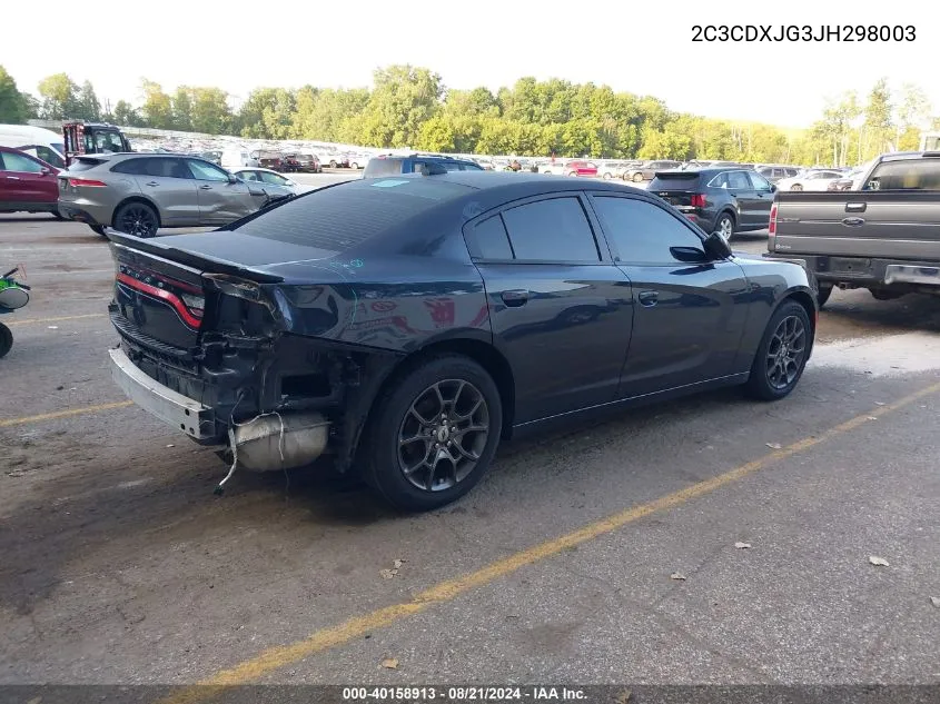 2C3CDXJG3JH298003 2018 Dodge Charger Gt