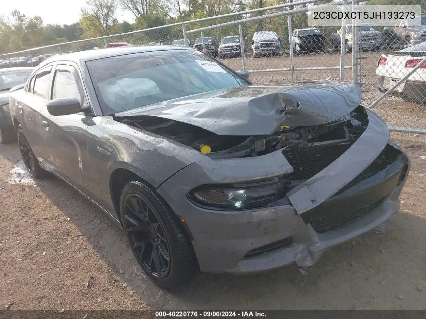 2C3CDXCT5JH133273 2018 Dodge Charger R/T Rwd