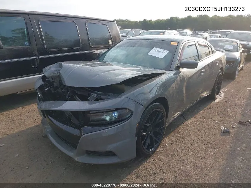 2C3CDXCT5JH133273 2018 Dodge Charger R/T Rwd