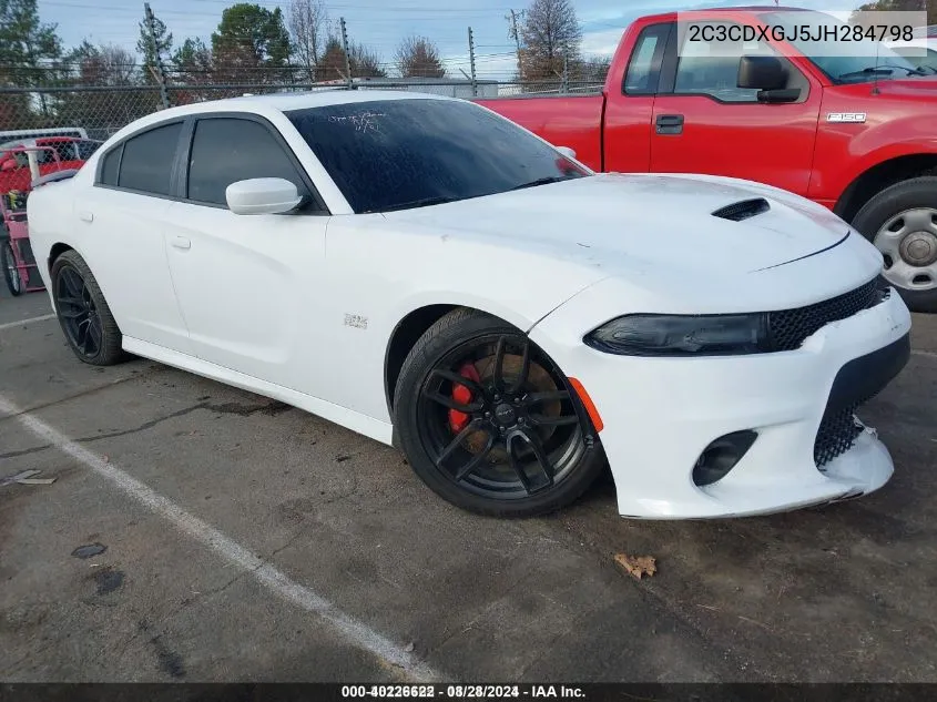 2C3CDXGJ5JH284798 2018 Dodge Charger R/T Scat Pack Rwd