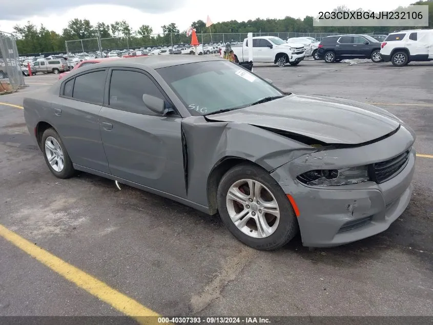 2C3CDXBG4JH232106 2018 Dodge Charger Sxt Rwd