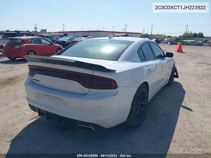 2018 Dodge Charger R/T VIN: 2C3CDXCT1JH223522 Lot: 40338559