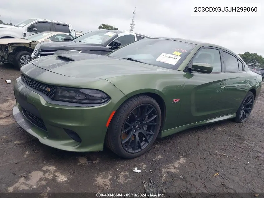 2C3CDXGJ5JH299060 2018 Dodge Charger R/T Scat Pack