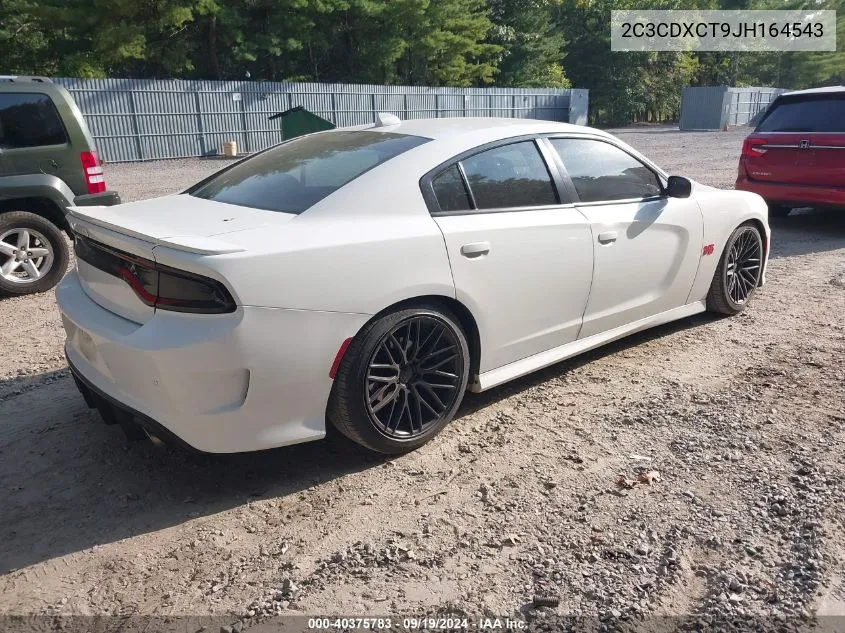 2018 Dodge Charger R/T Rwd VIN: 2C3CDXCT9JH164543 Lot: 40375783