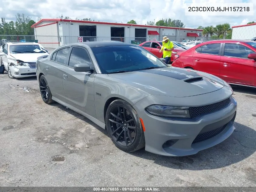 2C3CDXGJ6JH157218 2018 Dodge Charger R/T 392