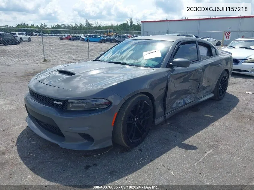 2C3CDXGJ6JH157218 2018 Dodge Charger R/T 392