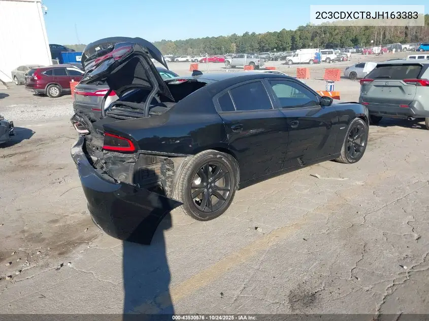 2C3CDXCT8JH163383 2018 Dodge Charger R/T Rwd