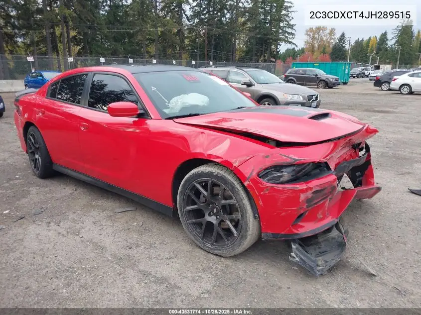 2C3CDXCT4JH289515 2018 Dodge Charger Daytona Rwd