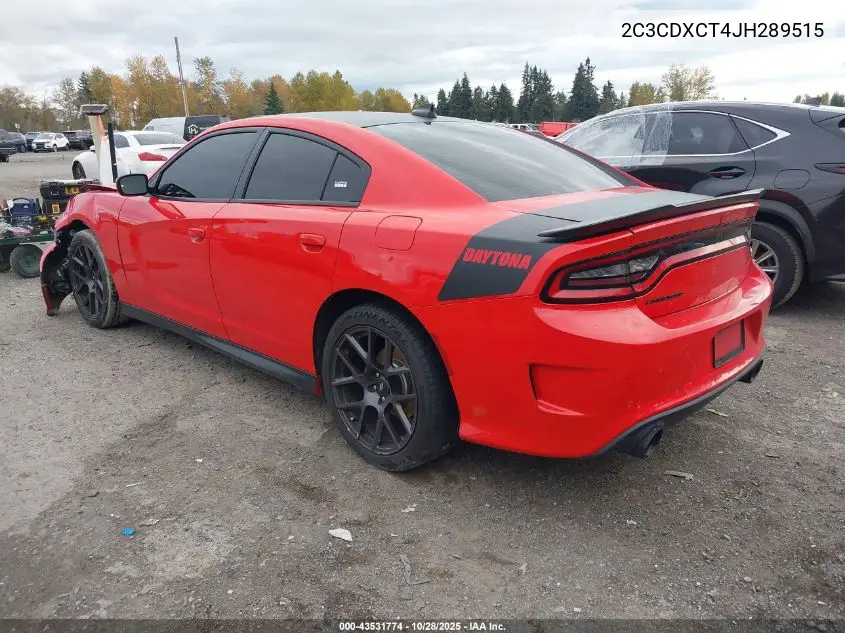 2C3CDXCT4JH289515 2018 Dodge Charger Daytona Rwd