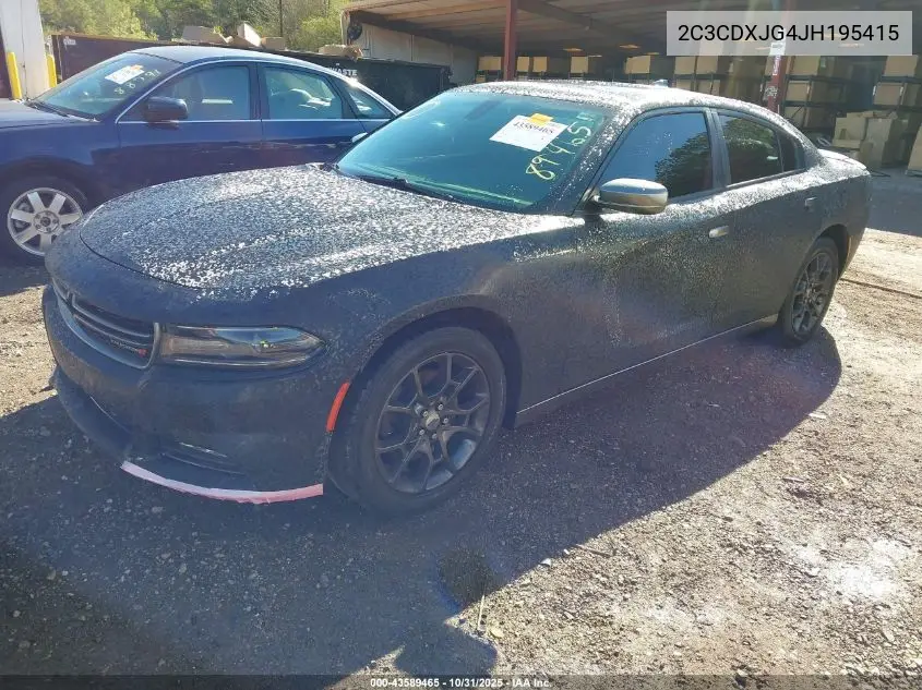 2C3CDXJG4JH195415 2018 Dodge Charger Gt Awd