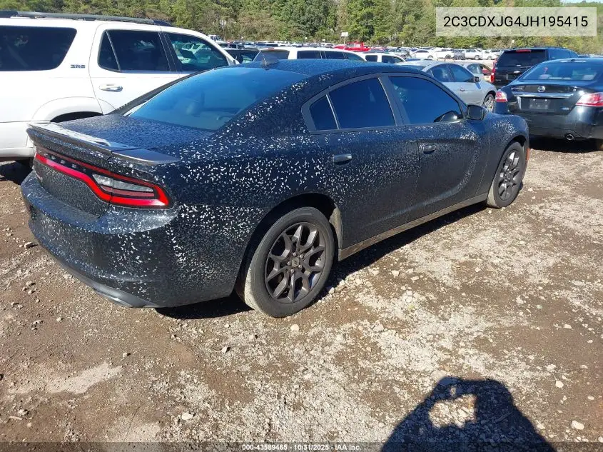 2C3CDXJG4JH195415 2018 Dodge Charger Gt Awd
