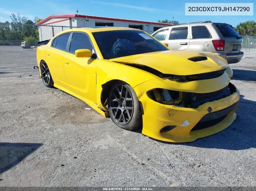 2C3CDXCT9JH147290 2018 Dodge Charger Daytona Rwd