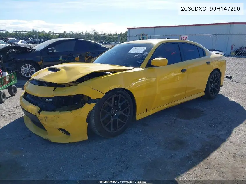 2C3CDXCT9JH147290 2018 Dodge Charger Daytona Rwd