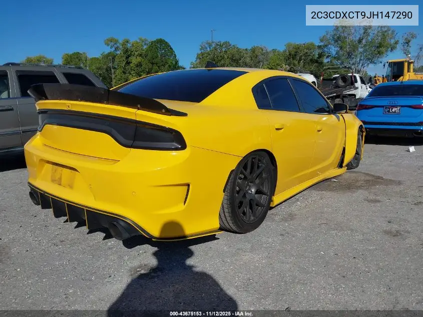 2C3CDXCT9JH147290 2018 Dodge Charger Daytona Rwd