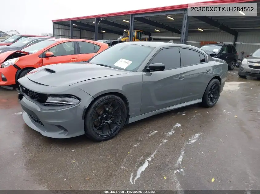 2C3CDXCTXJH284562 2018 Dodge Charger R/T Rwd