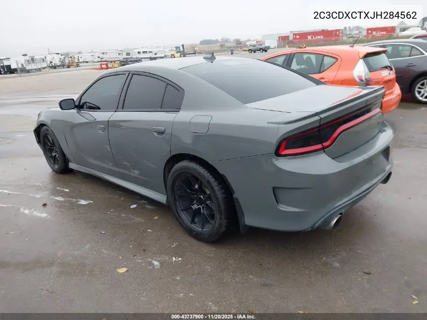 2C3CDXCTXJH284562 2018 Dodge Charger R/T Rwd