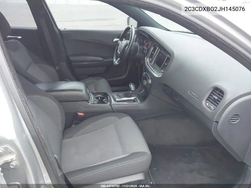 2C3CDXBG2JH145076 2018 Dodge Charger Sxt Rwd