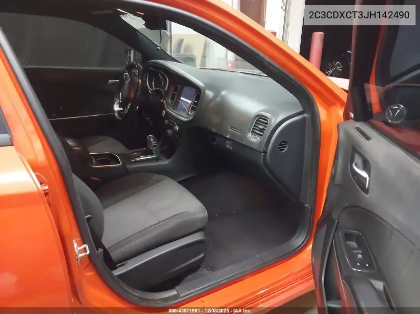 2C3CDXCT3JH142490 2018 Dodge Charger R/T Rwd