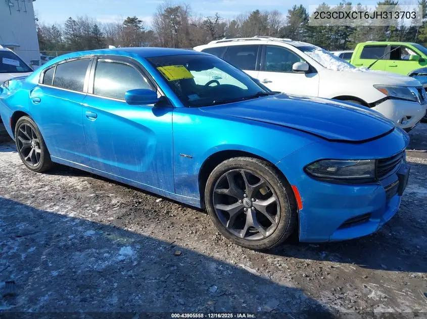 2C3CDXCT6JH313703 2018 Dodge Charger R/T Rwd