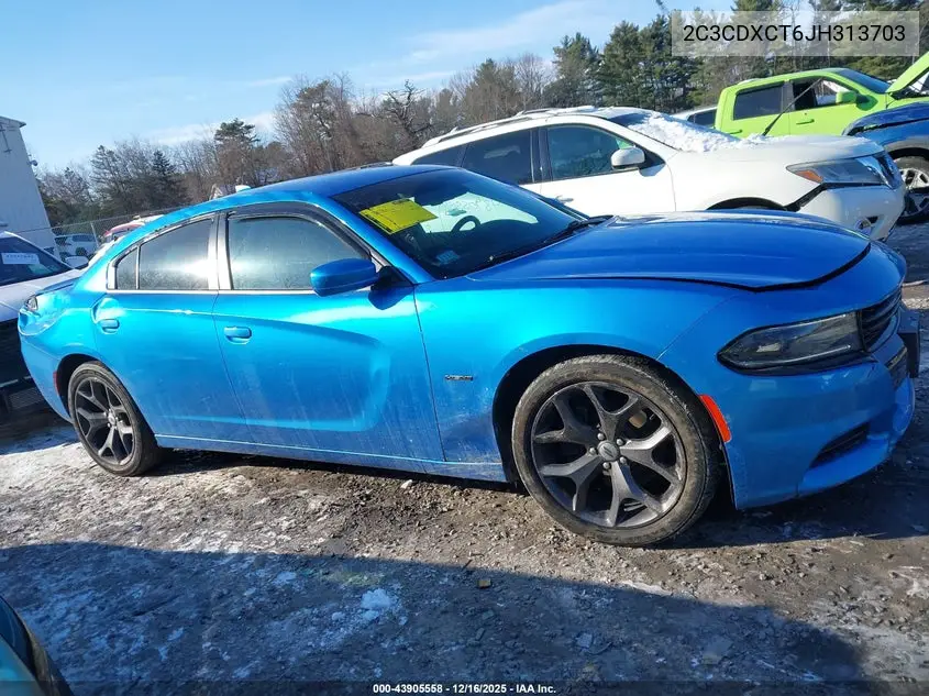 2C3CDXCT6JH313703 2018 Dodge Charger R/T Rwd