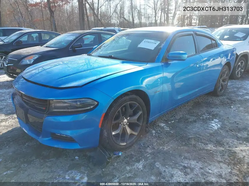 2C3CDXCT6JH313703 2018 Dodge Charger R/T Rwd