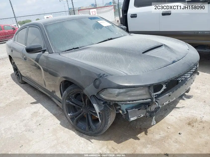 2C3CDXCT1JH158090 2018 Dodge Charger R/T Rwd