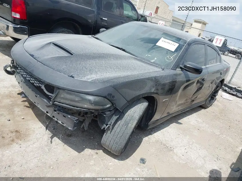 2C3CDXCT1JH158090 2018 Dodge Charger R/T Rwd