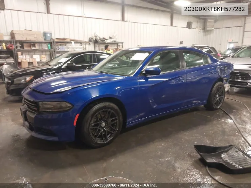 2019 Dodge Charger Police Awd VIN: 2C3CDXKT8KH577282 Lot: 39599760