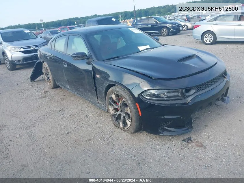 2C3CDXGJ5KH612500 2019 Dodge Charger Scat Pack Rwd