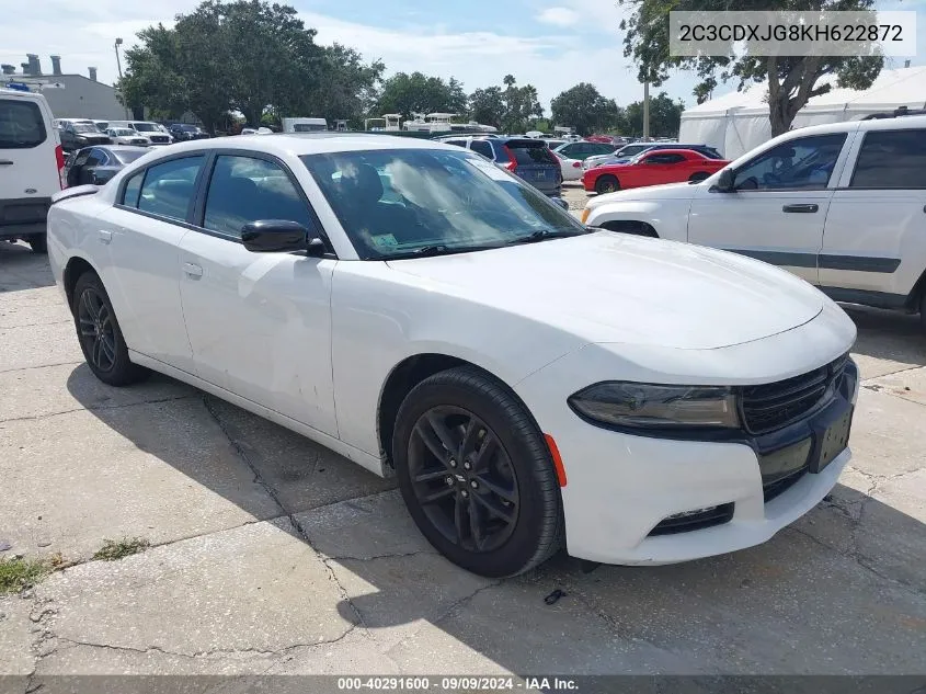 2019 Dodge Charger Sxt Awd VIN: 2C3CDXJG8KH622872 Lot: 40291600