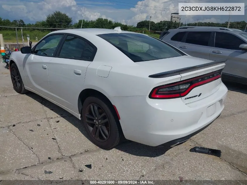 2019 Dodge Charger Sxt Awd VIN: 2C3CDXJG8KH622872 Lot: 40291600