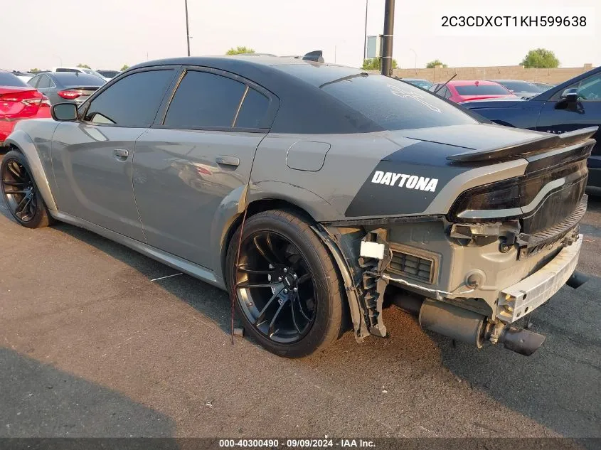 2C3CDXCT1KH599638 2019 Dodge Charger R/T Rwd